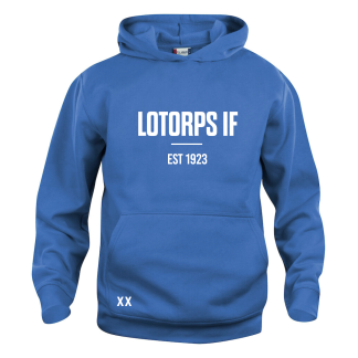 Basic Hoody Junior med initialer